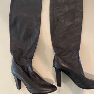 Jimmy Choo slouchy leather boots